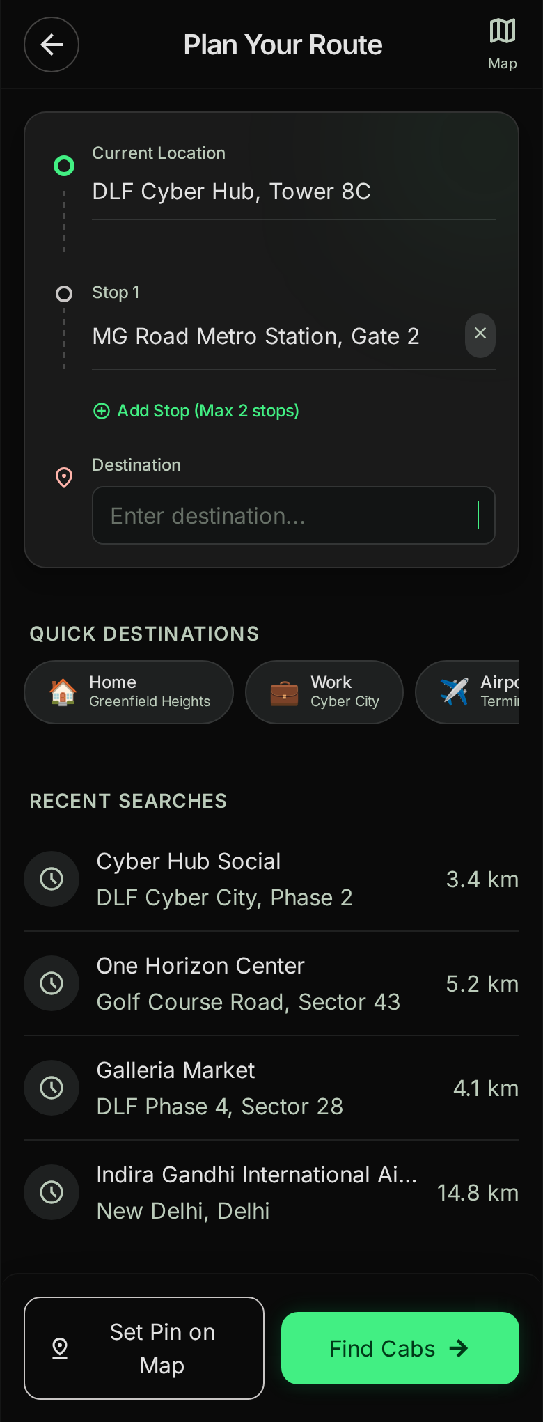 Plan Your Route