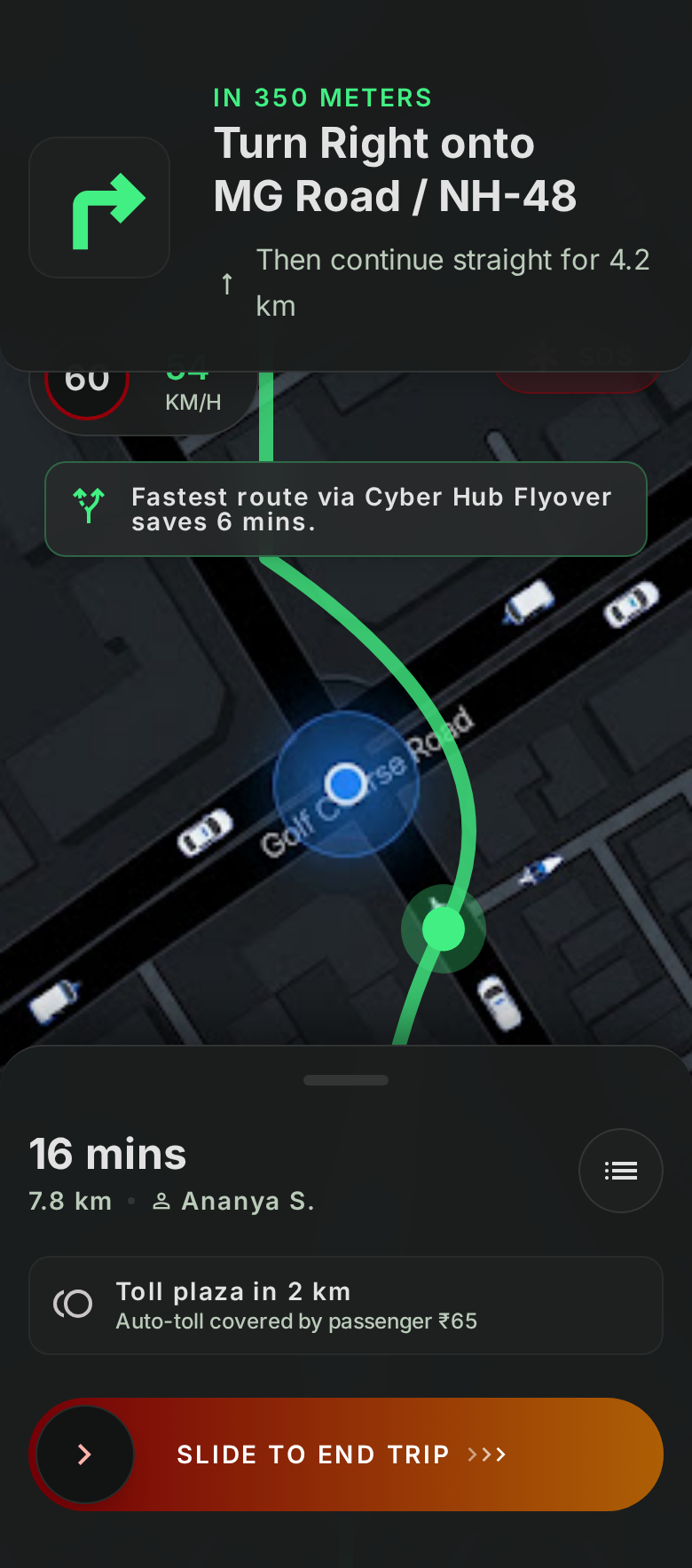 En Route Navigation to Drop